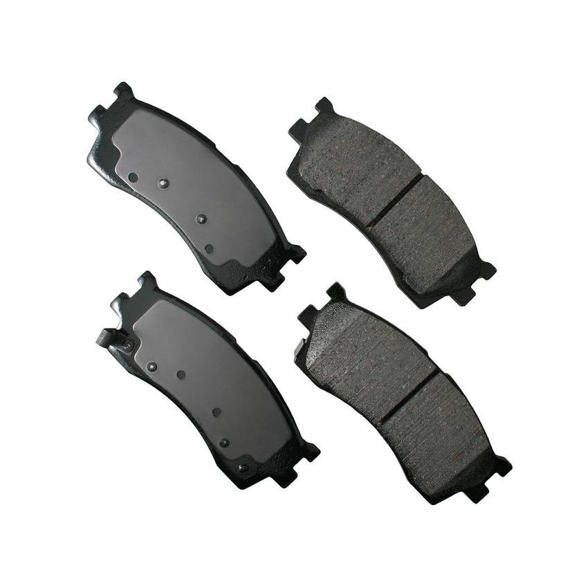 Akebono ACT889 Akebono ProACT Ultra Premium Ceramic Disc Brake Pad Kit
