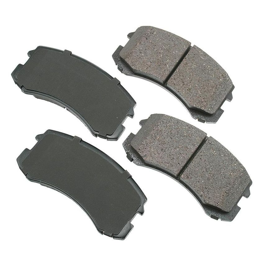 Akebono ACT904 Akebono ProACT Ultra Premium Ceramic Disc Brake Pad Kit