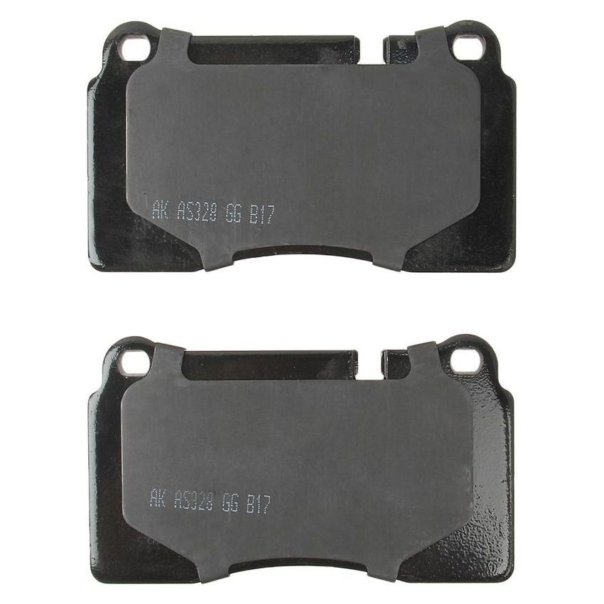 Akebono EUR1129 Akebono EURO Ultra Premium Ceramic Disc Brake Pad Kit