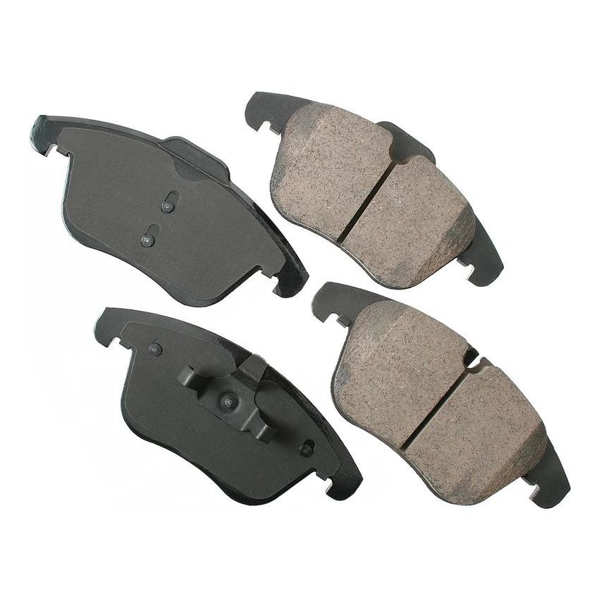Akebono EUR1241 Akebono EURO Ultra Premium Ceramic Disc Brake Pad Kit