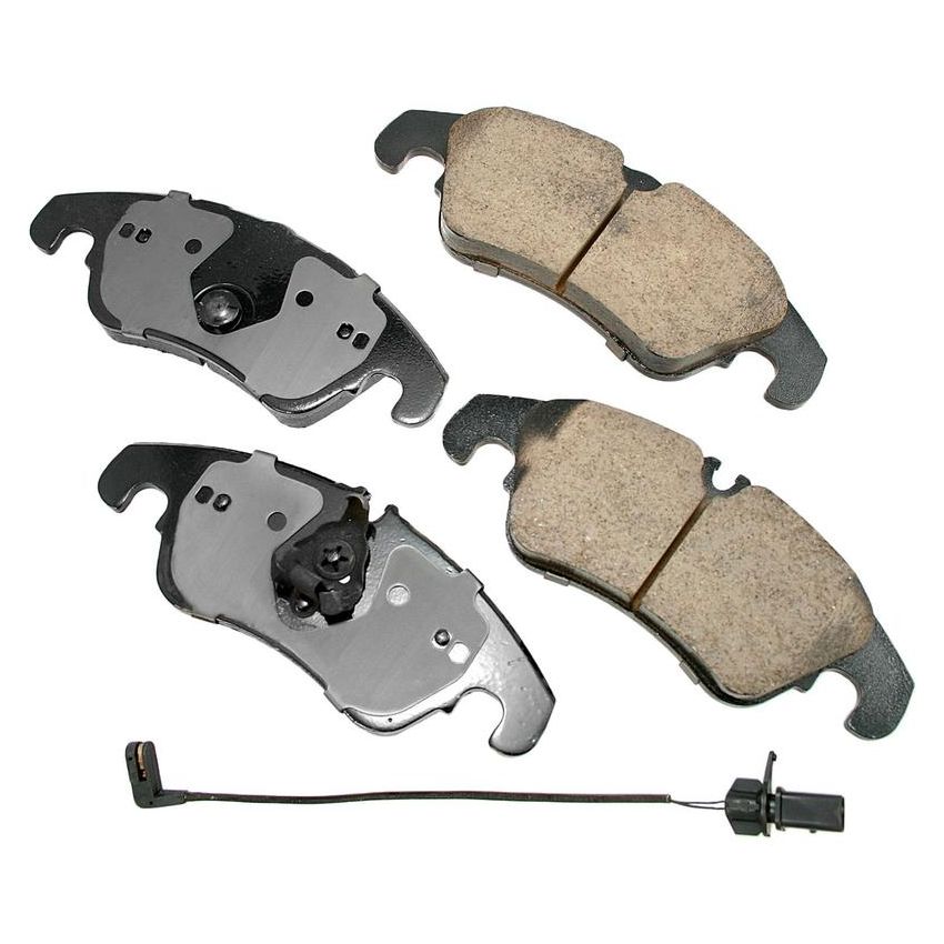 Akebono EUR1322 Akebono EURO Ultra Premium Ceramic Disc Brake Pad Kit