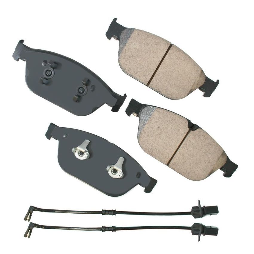Akebono EUR1546 Akebono EURO Ultra Premium Ceramic Disc Brake Pad Kit