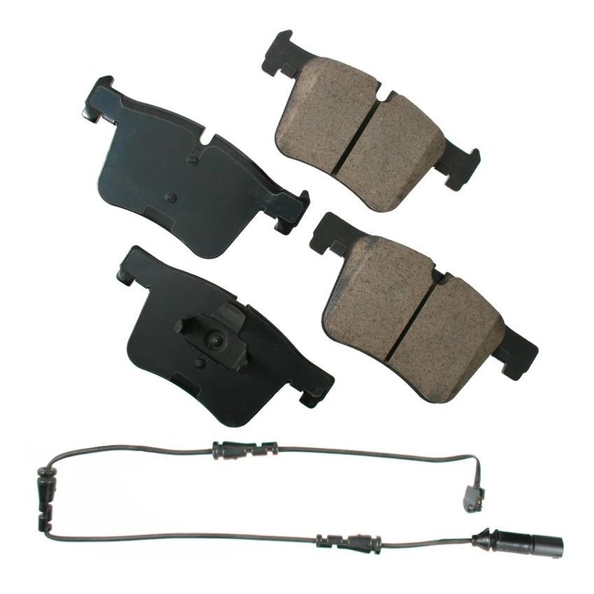 Akebono EUR1561A Akebono EURO Ultra Premium Ceramic Disc Brake Pad Kit