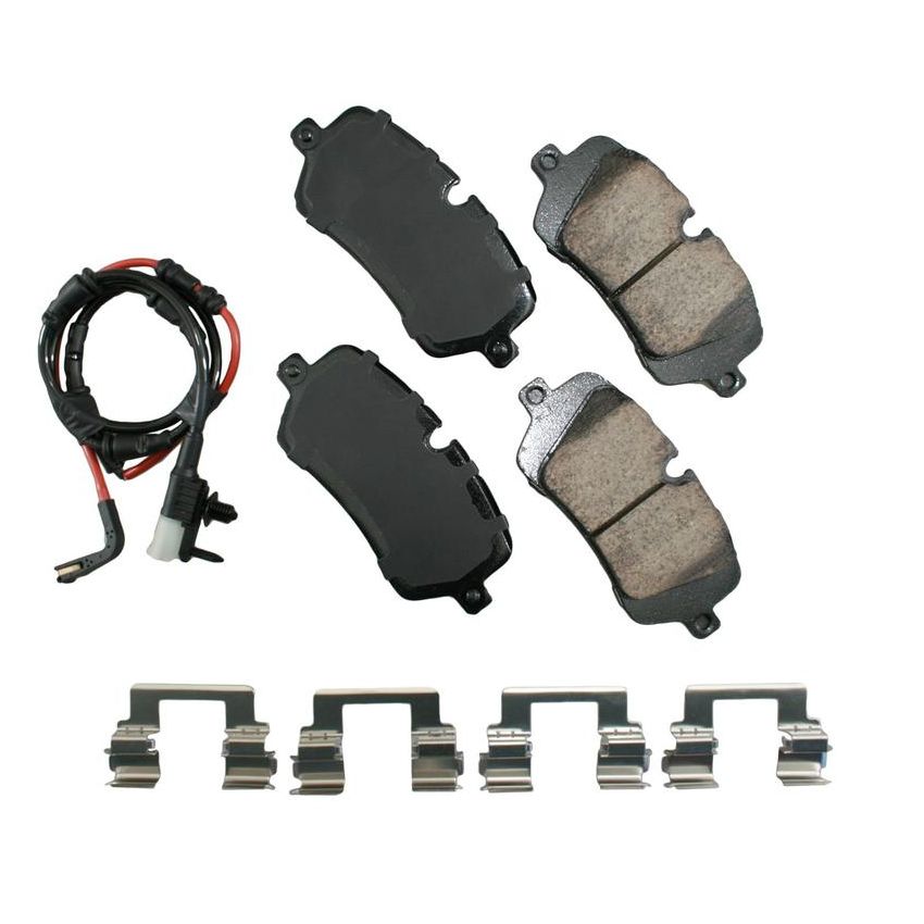 Akebono EUR1692 Akebono EURO Ultra Premium Ceramic Disc Brake Pad Kit