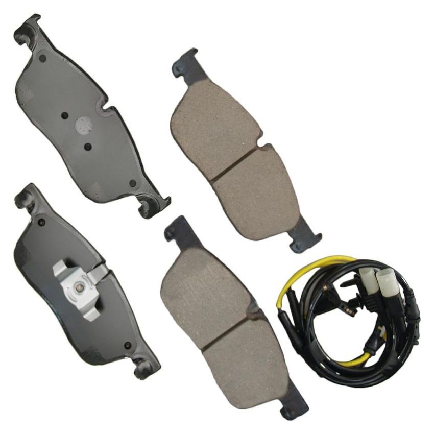 Akebono EUR1838A Akebono EURO Ultra Premium Ceramic Disc Brake Pad Kit