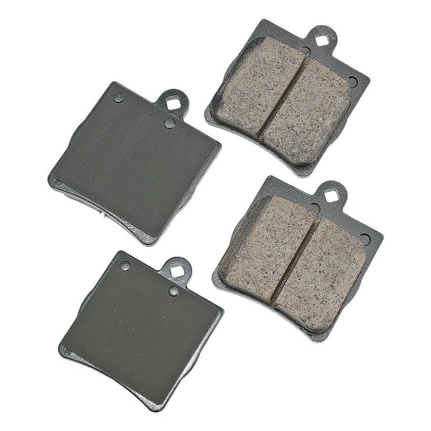 Akebono EUR779 Akebono EURO Ultra Premium Ceramic Disc Brake Pad Kit