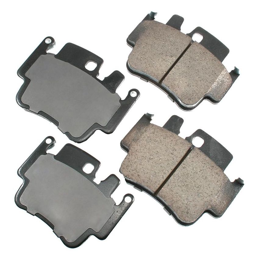 Akebono EUR917 Akebono EURO Ultra Premium Ceramic Disc Brake Pad Kit