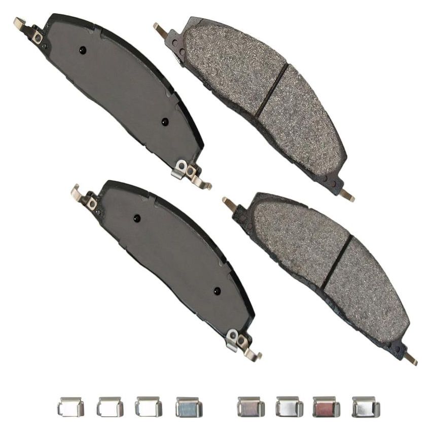 Akebono SDF1400 Akebono Severe Duty Ultra Premium Ceramic Disc Brake Pad Kit