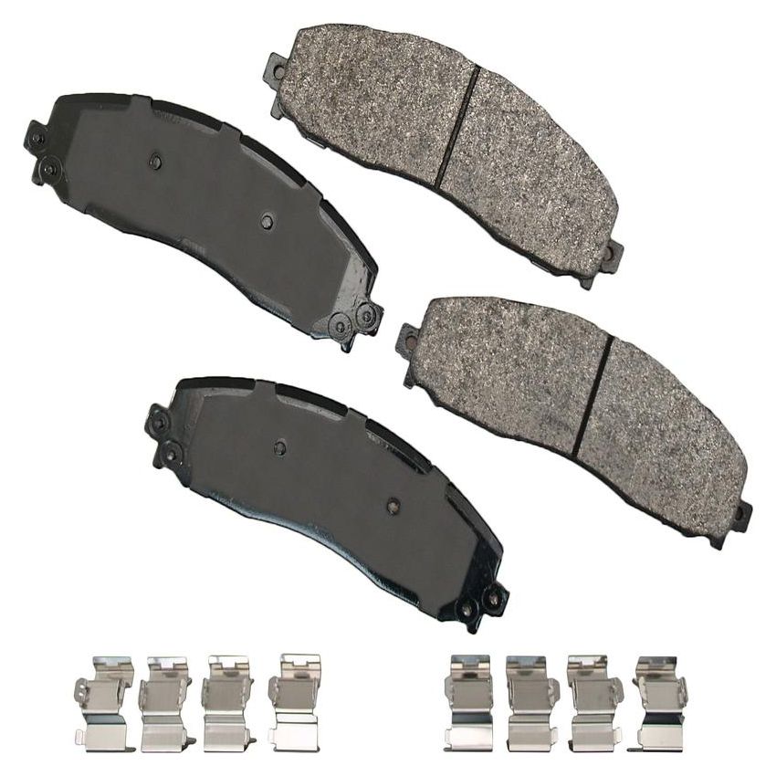 Akebono SDF1691 Akebono Severe Duty Ultra Premium Ceramic Disc Brake Pad Kit