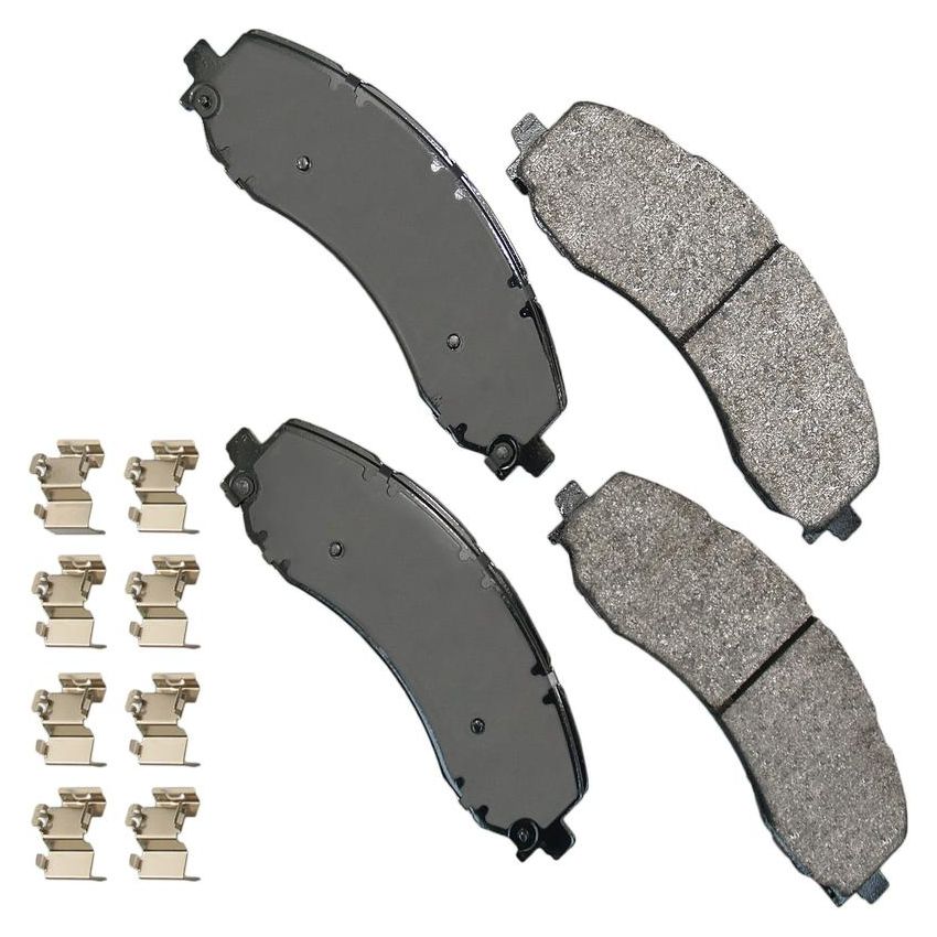 Akebono SDF2223 Akebono Severe Duty Ultra Premium Ceramic Disc Brake Pad Kit