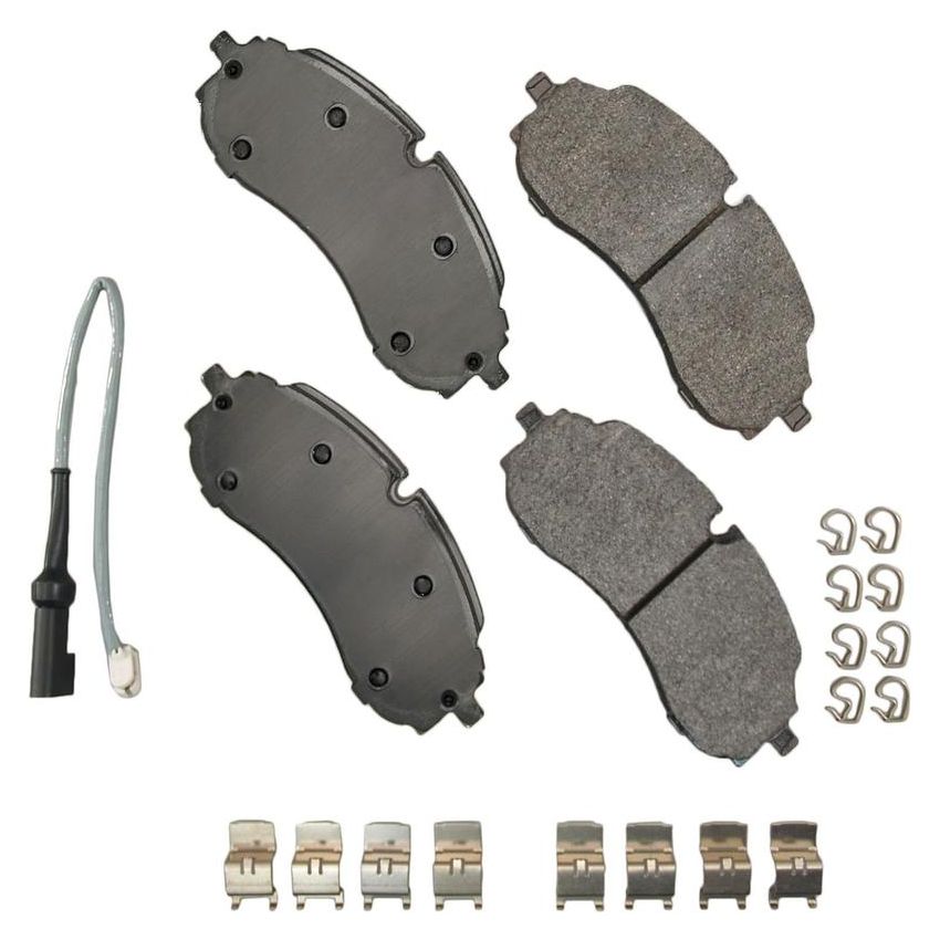 Akebono SDF2423 Akebono Severe Duty Ultra Premium Ceramic Disc Brake Pad Kit