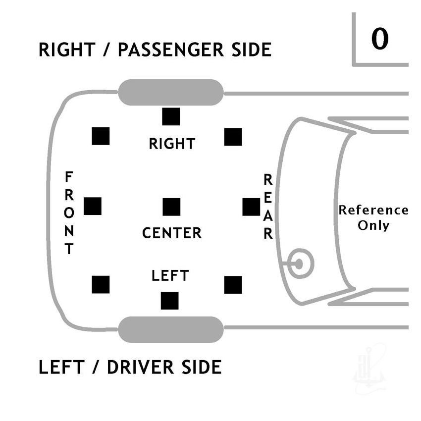 ANCHOR MOUNTS 2797 TORSION BAR MNT FRONT LEFT,FRONT RIGHT