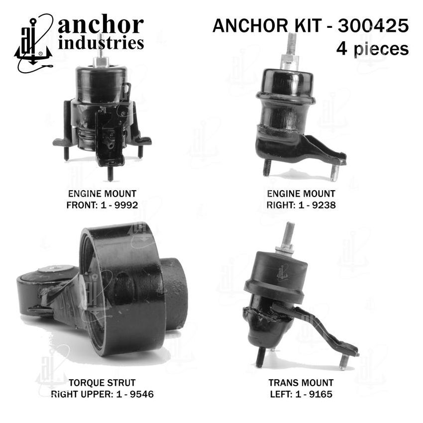ANCHOR MOUNTS 300425 ENGINE MNT KIT