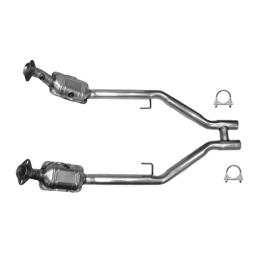 AP Exhaust 770769 CARB Compliant Direct Fit OBDII Converter