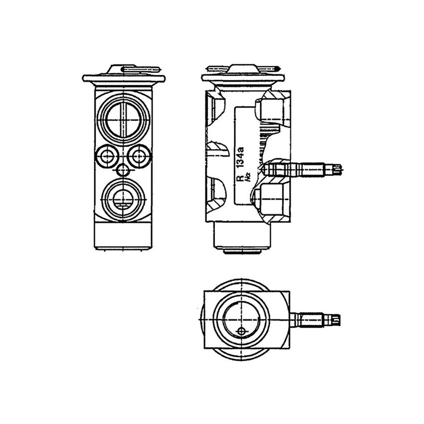BEHR AVE 60 000P A/C Expansion Valve
