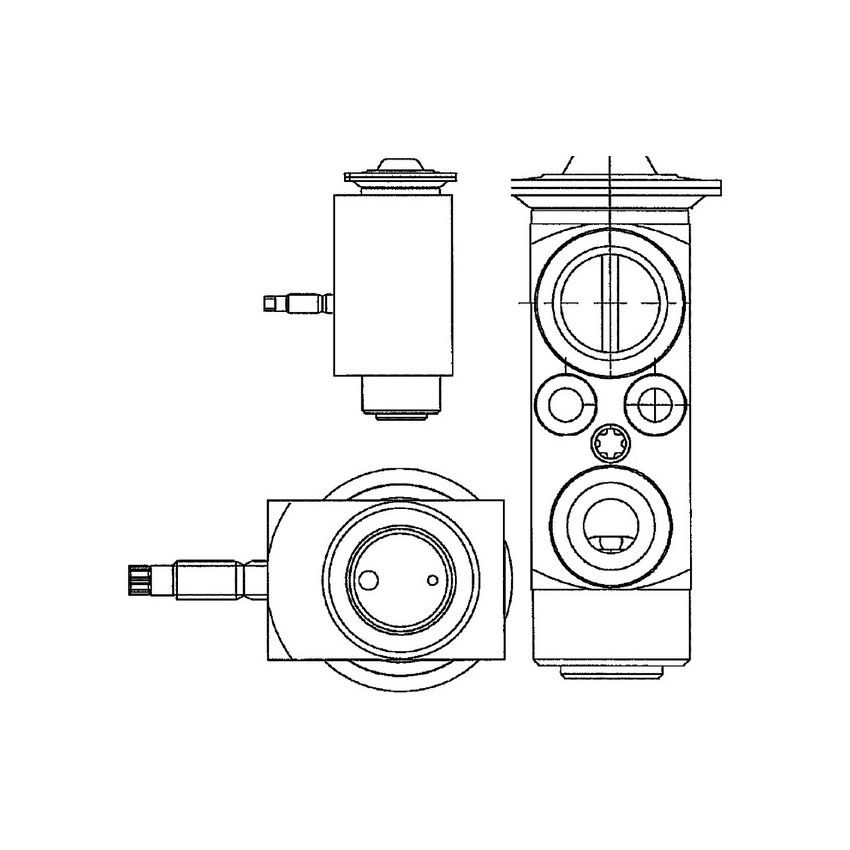 BEHR AVE 66 000P A/C Expansion Valve