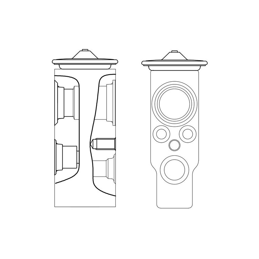 BEHR AVE 7 000S A/C Expansion Valve