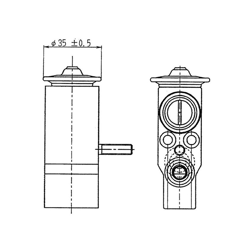 BEHR AVE 89 000P A/C Expansion Valve