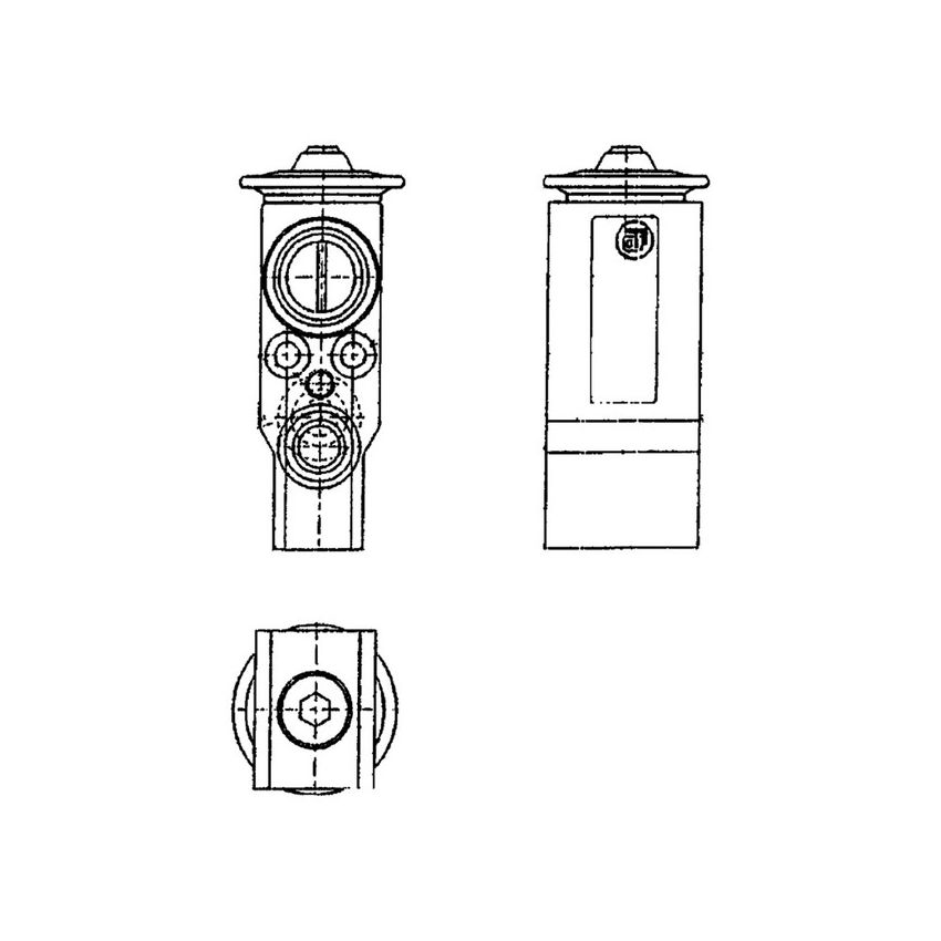 BEHR AVE 90 000P A/C Expansion Valve