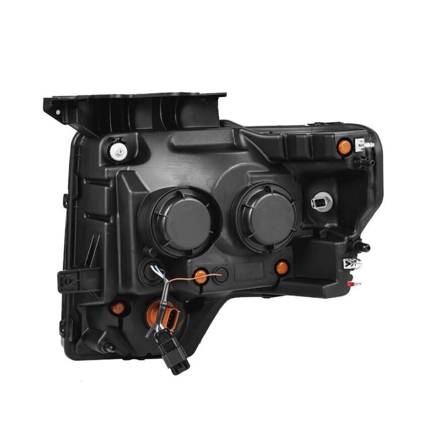 AlphaRex 880481 09-14 Ford F-150 PRO-Series Projector Headlights Plank Style Black w/Activ Light/Seq Signal