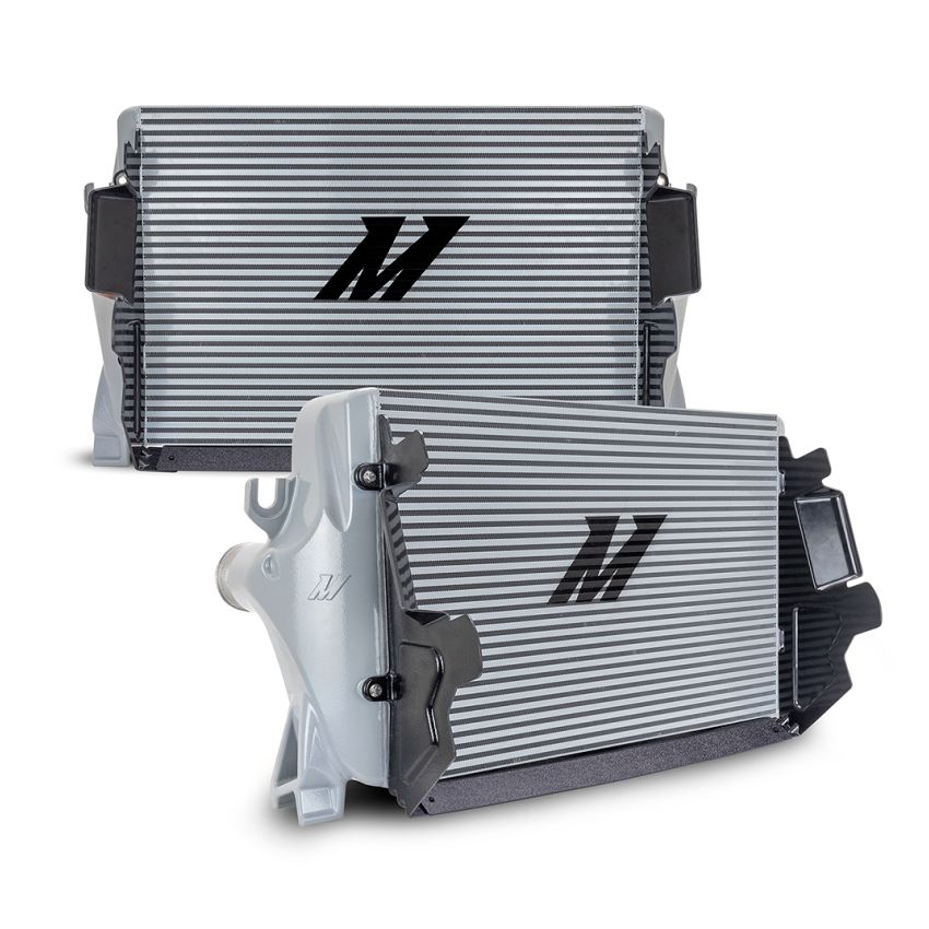 Mishimoto MMINT-RAM-19KSLWBK 2019+ Ram 6.7L Cummins Intercooler Kit / SL Cooler - WBK Pipes