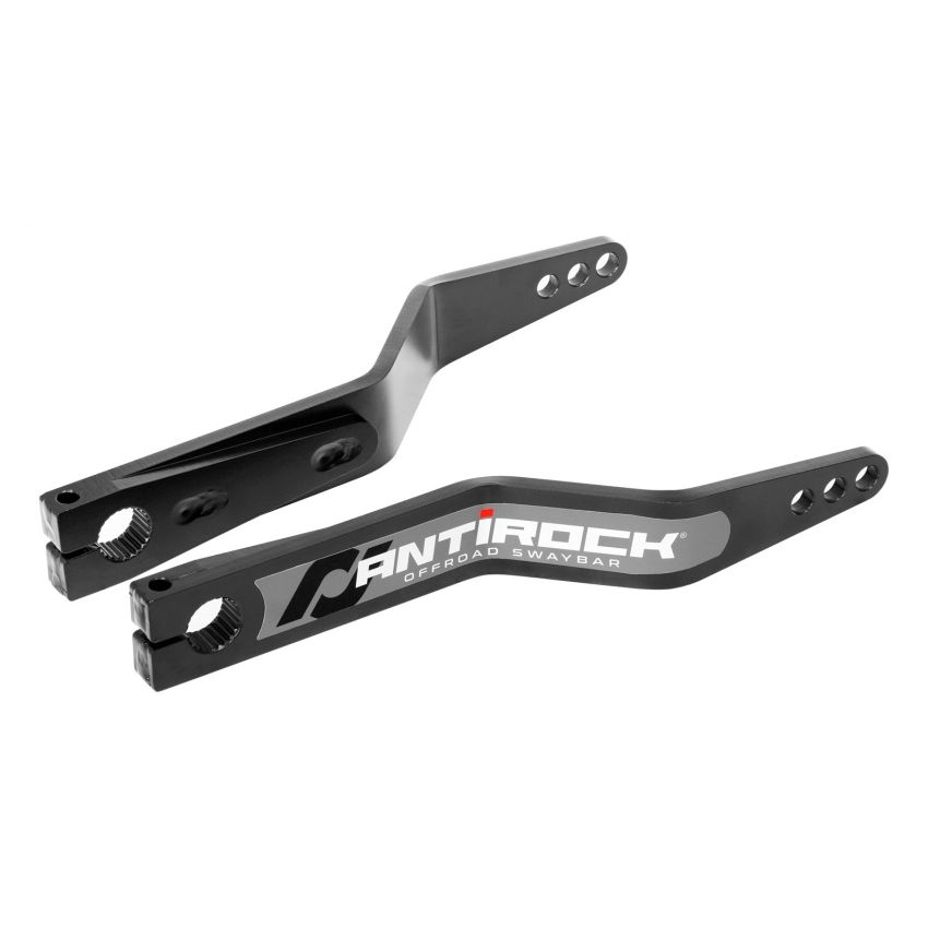 RockJock RJ-282101-101 Antirock Sway Bar Kit Universal 15in Long Bent Steel Arms