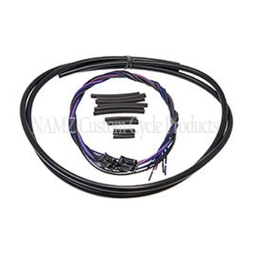 NAMZ NTSX-3602 12-17 V-Twin Dyna w/Switch Housing Mounted Signal Front Turn Sig Relocation Harness 36in.