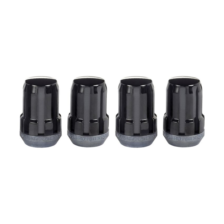 McGard (65357BK 12X1.5 MCG SPL DRV LUG NUT PKG/4 BLACK (OAL 1.24