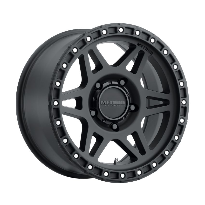 Method Wheels MR31278558500 Method MR312 17x8.5 0mm Offset 5x150 110.5mm CB Matte Black Wheel