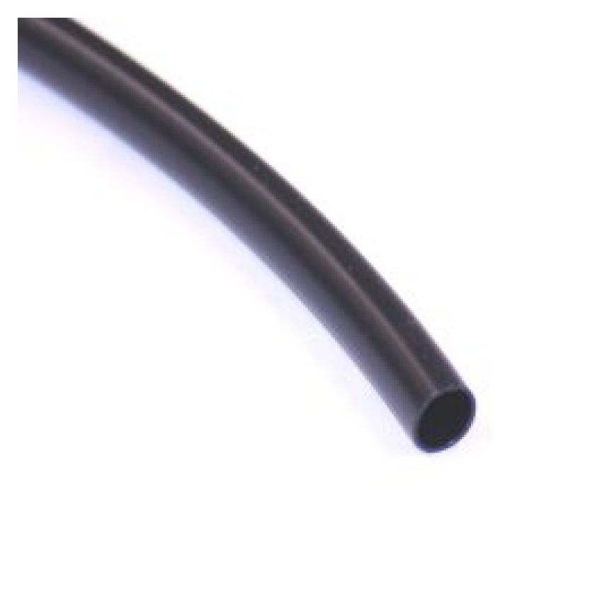 NAMZ NETR-014 Extruded PVC Tubing Black Wire Loom (1/4in.) - 8ft. Section