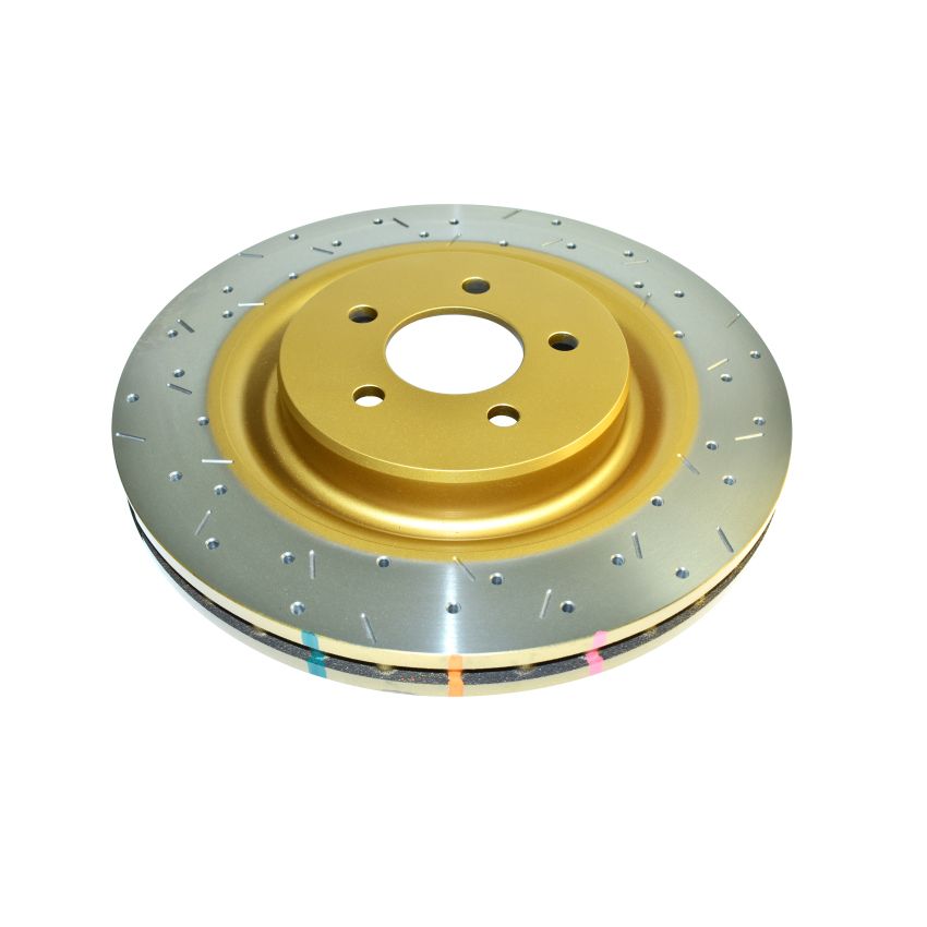 DBA 14-19 Chevrolet Corvette (C7) Z51 Front Crossdrilled 4000 XS Series Rotor w/Black Hat