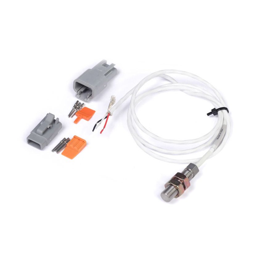 Haltech HT-010612 Stainless Steel Single Channel Hall Effect Sensor 3/8-24 TPI (Wheel Speed/Crank/Cam)