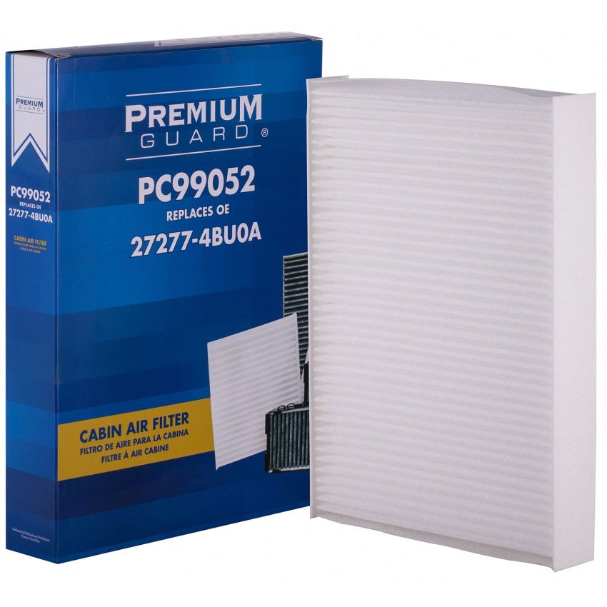 PRONTO FILTERS PC99052 | Fits 2023-17 Nissan Qashqai, 2020-14 Rogue, 2019-17 Rogue, 2020-18 Renault Koleos | PG Cabin Air Filter