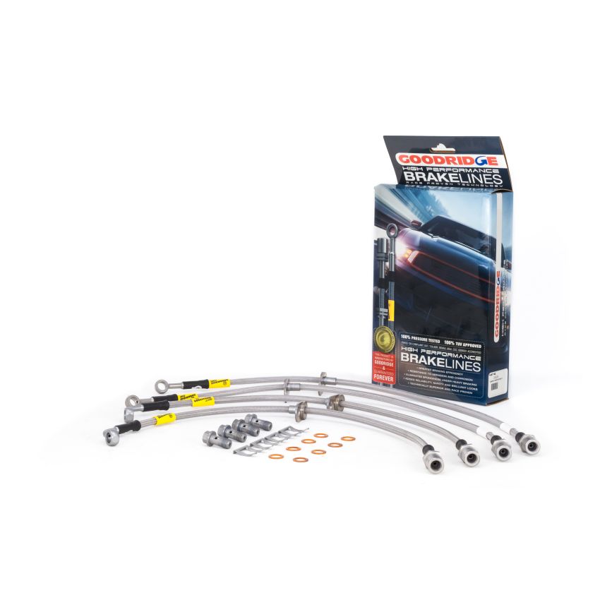 Goodridge 09-13 Subaru Forester (All Models) SS Brake Line Kit