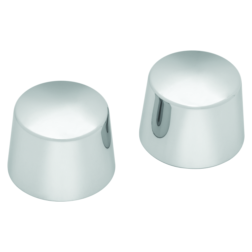 Kuryakyn 1214 Front Axle Nut Caps Chrome
