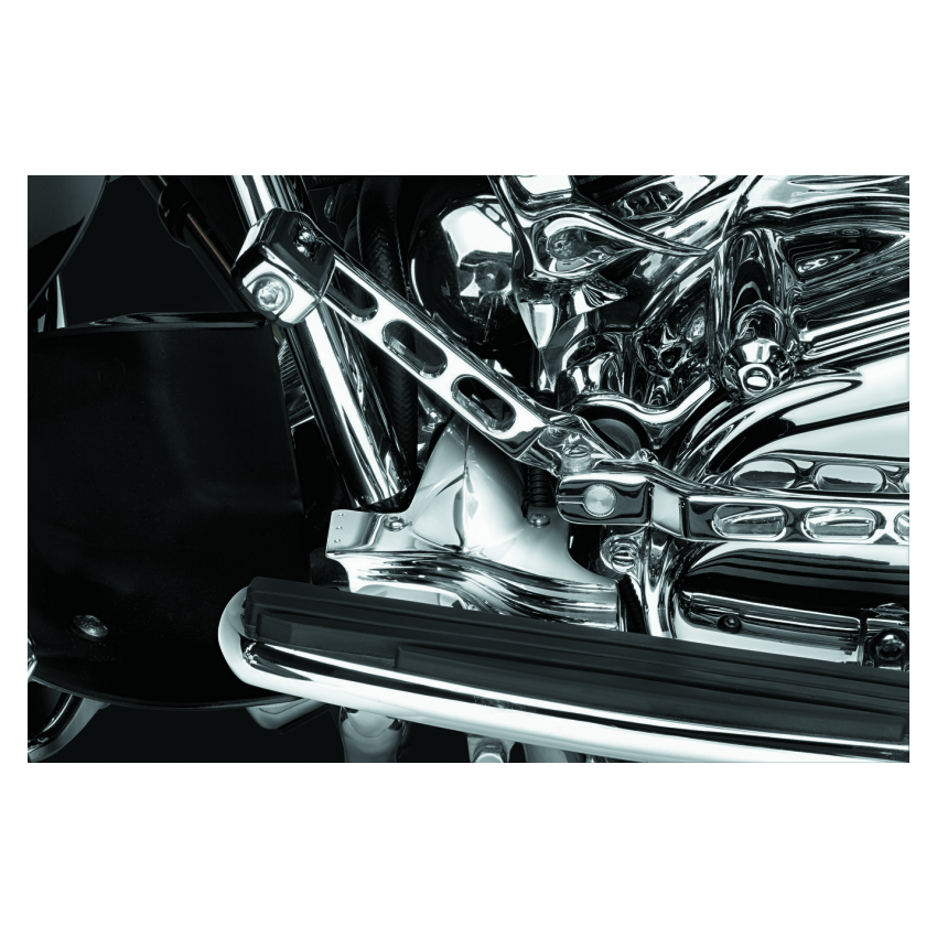 Kuryakyn 7772 Lower Front Frame Cover 91-16 Touring Chrome