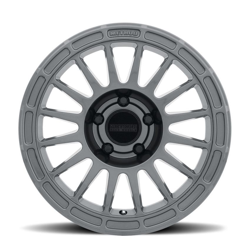 Method Wheels MR31477558825 Method MR314 17x7.5 +25mm Offset 5x150 110.5mm CB Gloss Titanium Wheel