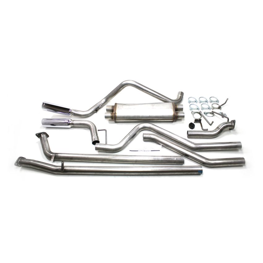 JBA 40-9004 07-20 Toyota Tundra 4.6L/4.7L/5.7L 409SS Pass Side Dual Exit Cat-Back Exhaust