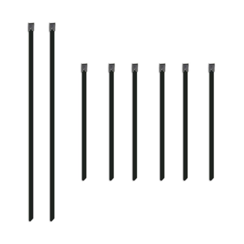 Mishimoto MMTW-TIES Set of Six 6in & Two 14in Stainless Steel Locking Ties