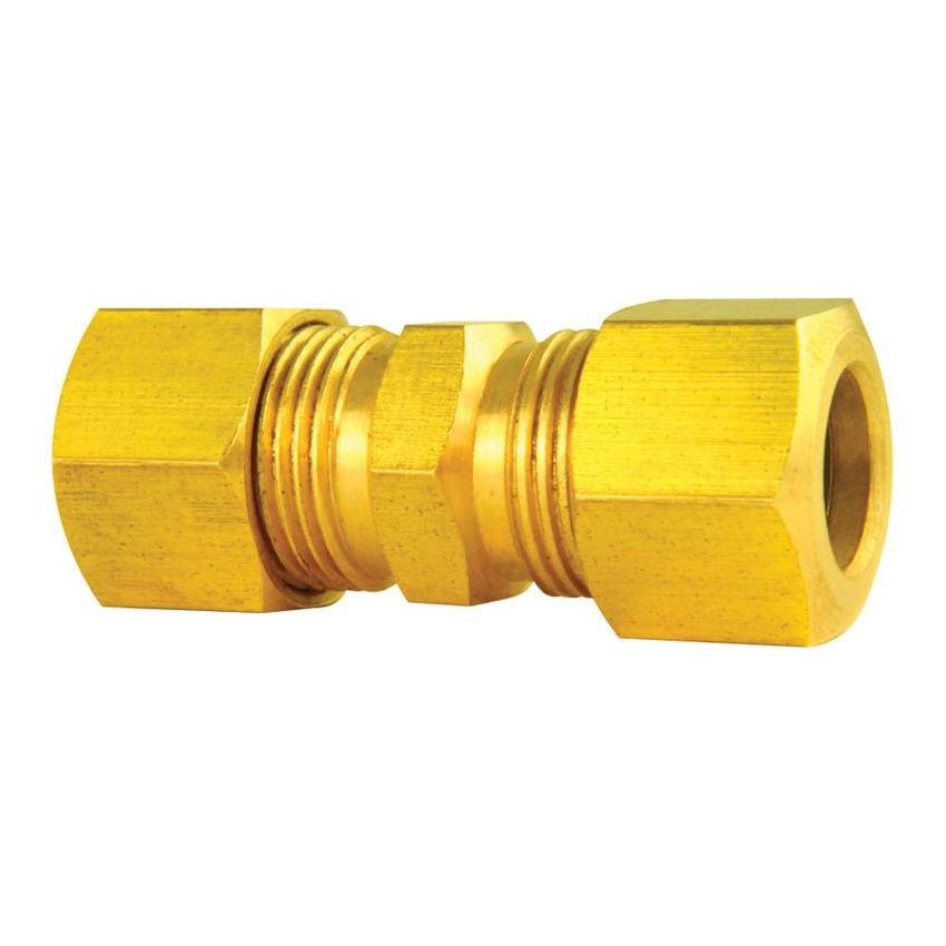 AGS CF-4 Brass compression union, 3/8, 1/card