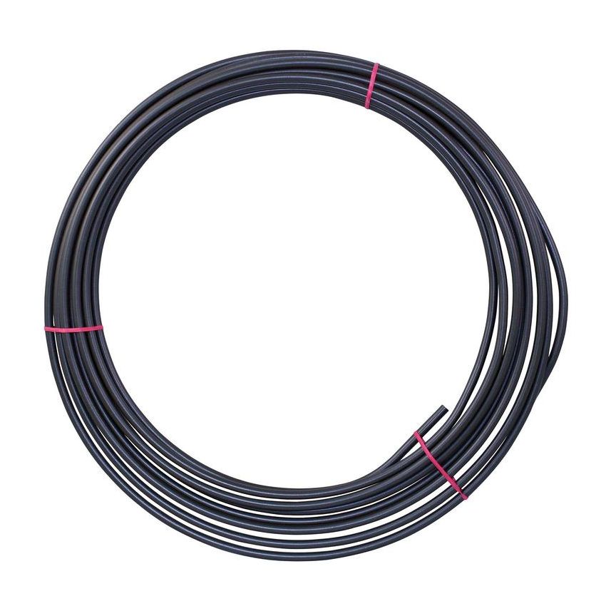 AGS PAC-425 Poly-Armour PVF Steel Brake Line Tubing Coil, 1/4 x 25ft
