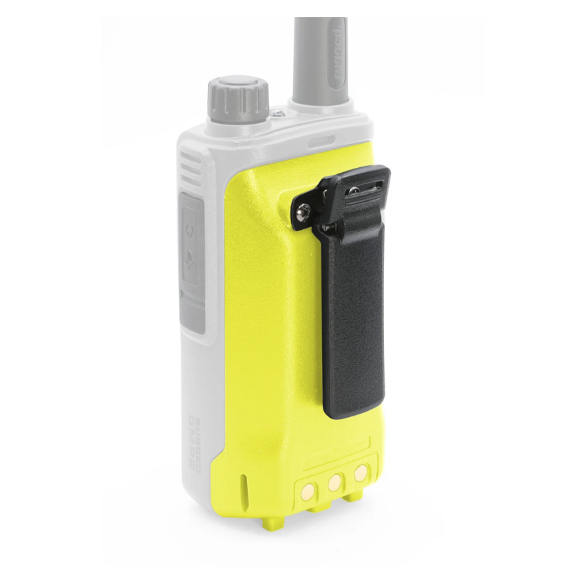 Rugged Radios BAT-GMR2-XL-HV GMR2/GMR2 PLUS Handheld Long-Lasting XL Battery w/ USB Charging Port Safety Yellow