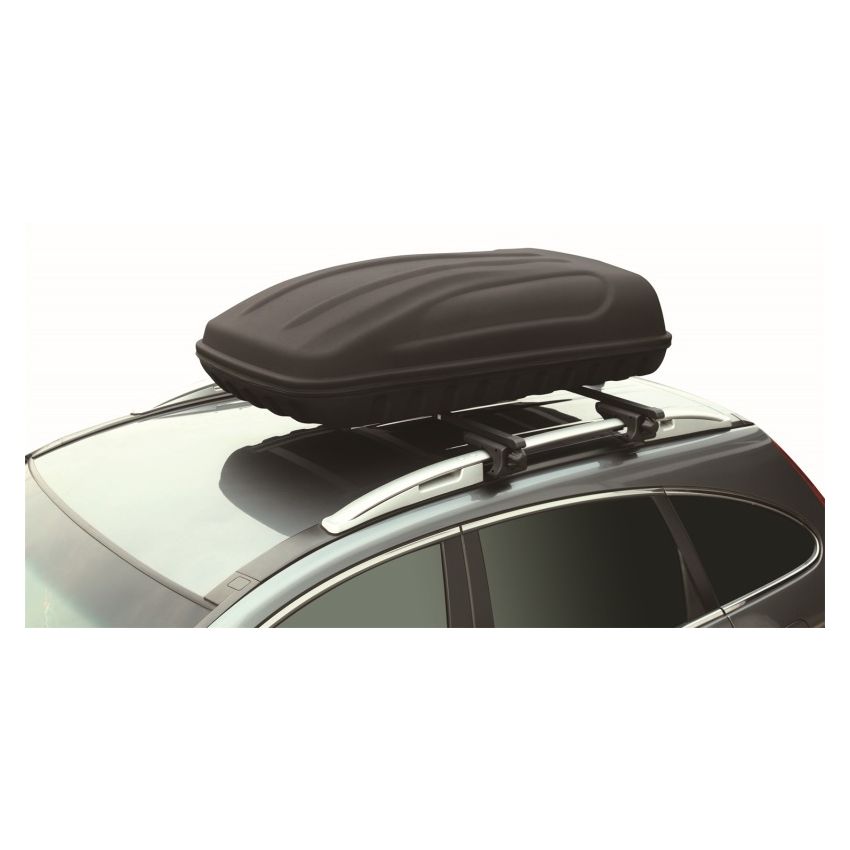 3D MAXpider 6064M-18 Shell Roof Box With Rack Size M 47INX29INX10In (120X75X26Cm) Brown