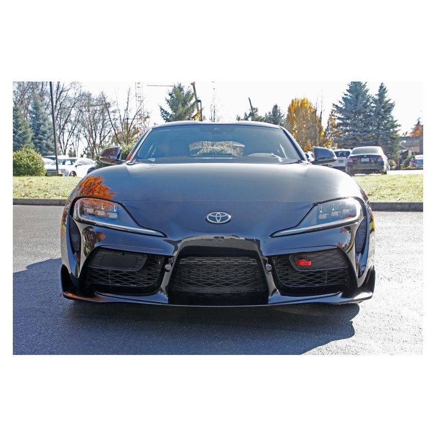 Perrin 2020 Toyota Supra Tow Hook Kit (Front) - Red