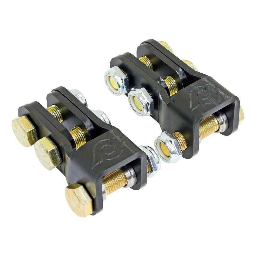 RockJock Antirock Double Shear End Link Bracket Kit Arm Length Ext. 1.5in up to 1.25in Link Offset