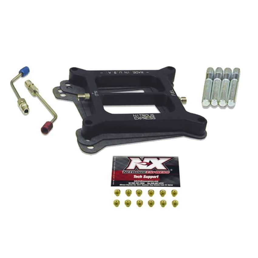 Nitrous Express 4150 Conventional Stage 6 Nitrous Plate Conversion (50-100-150-200-250-300)