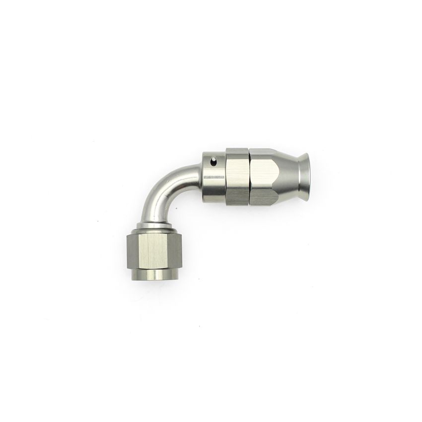 #6 90-Deg Hose End PTFE Series