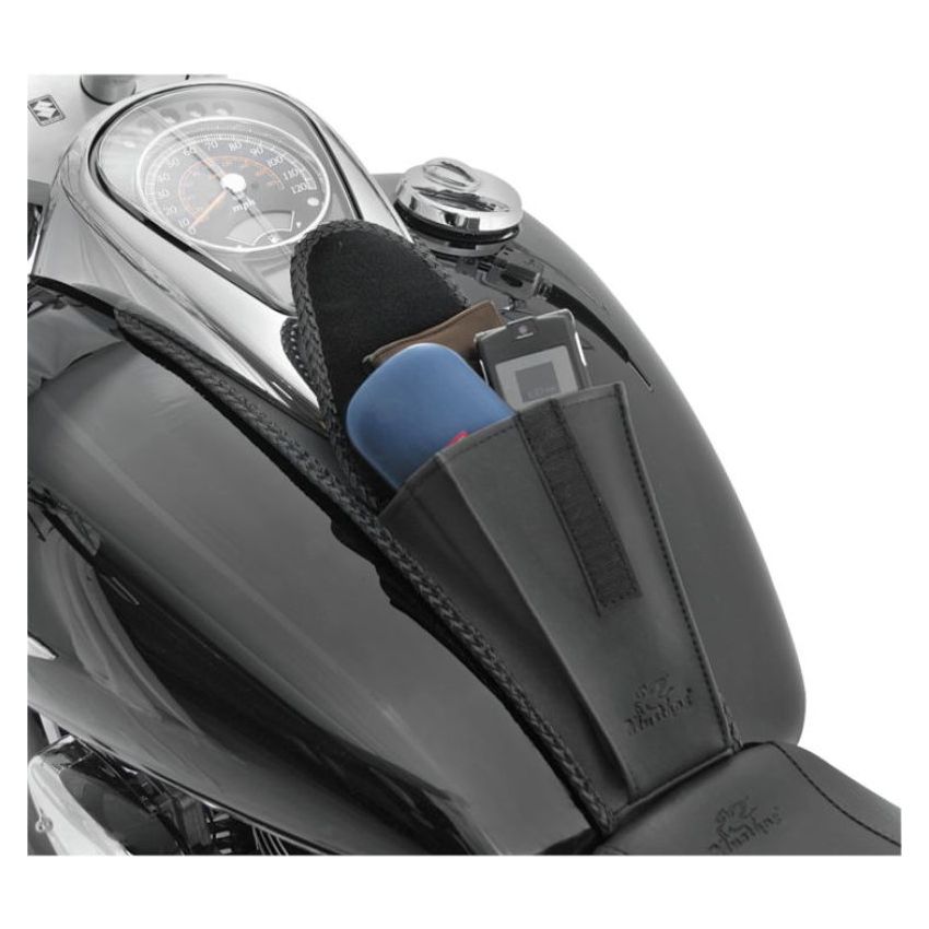 Mustang Motorcycle 93316 Mustang 05-08 Suzuki VL800 Volusia, Boulevard C50 Tank Bib - Black