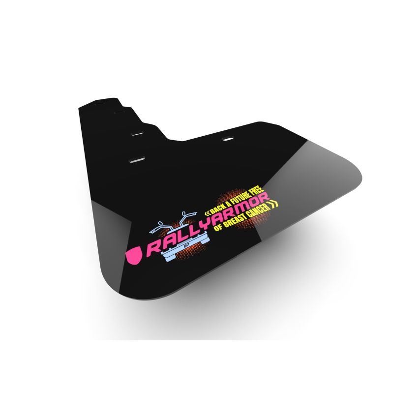 Rally Armor MF114-BCE24-BLK-PK 24-25 Toyota Tacoma Black Mud Flap BCE Logo