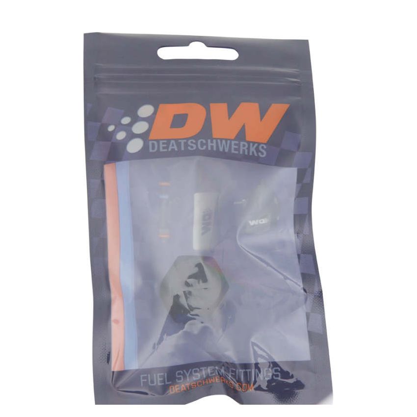 DeatschWerks 6-02-0715-B 8AN Female Flare Cap - Anodized Matte Black